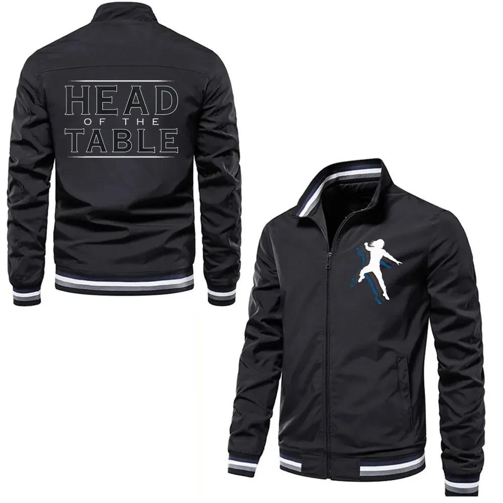 Veste coupe-vent avec fermeture éclair pour homme