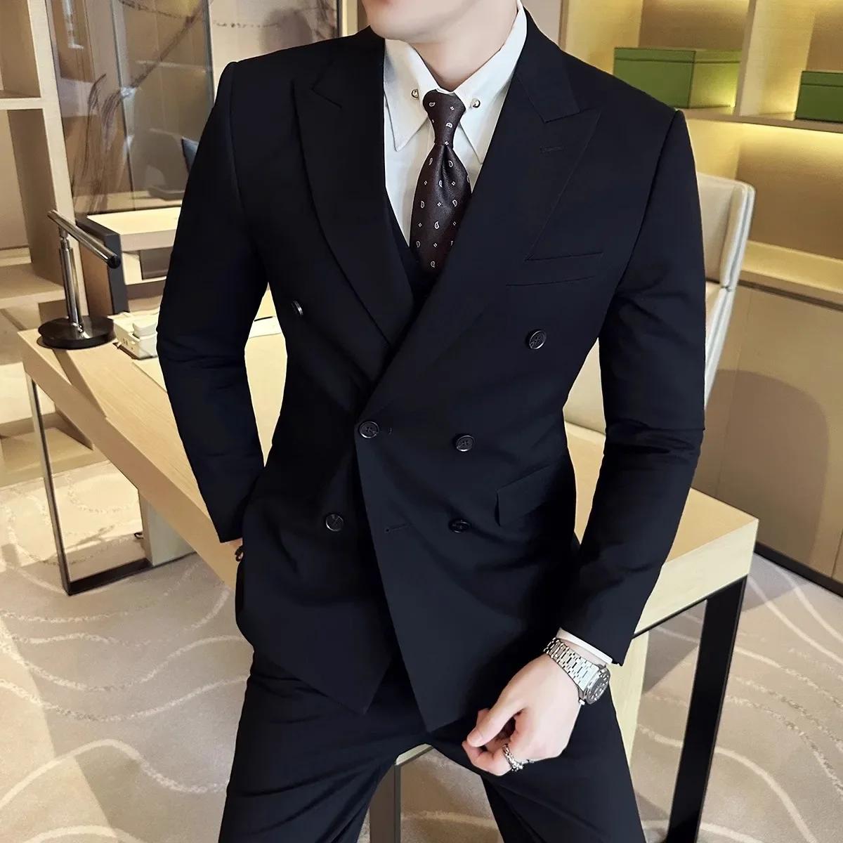 Ensemble de costume de Style Business pour marié