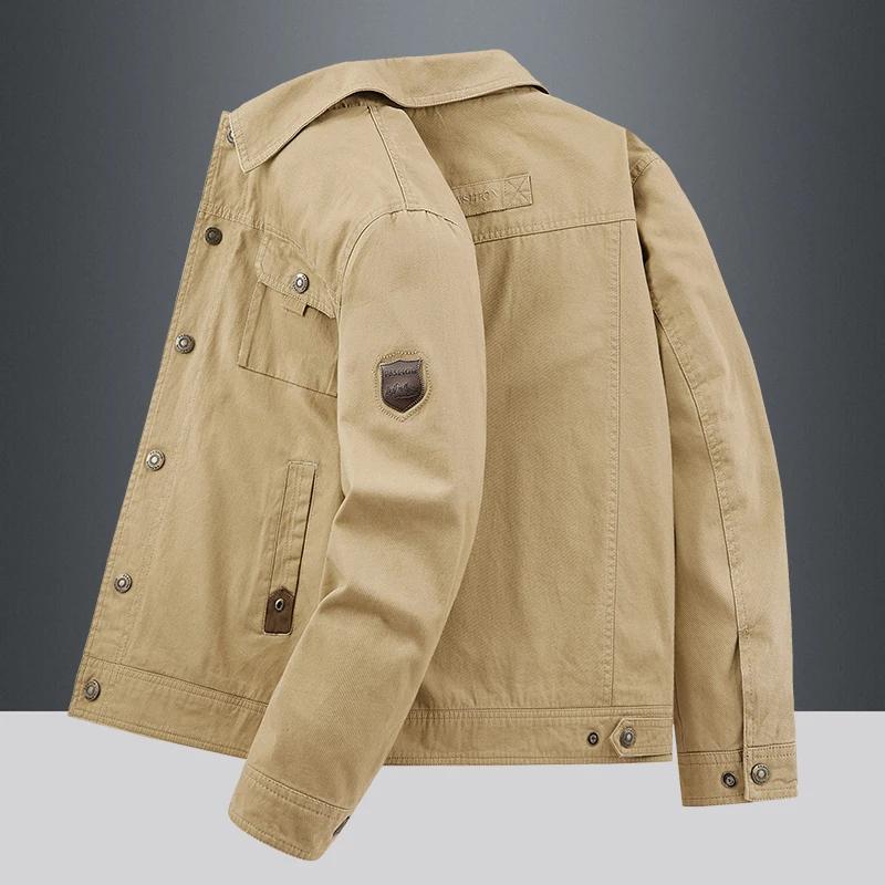 Blouson aviateur coupe-vent chaud pour hommes
