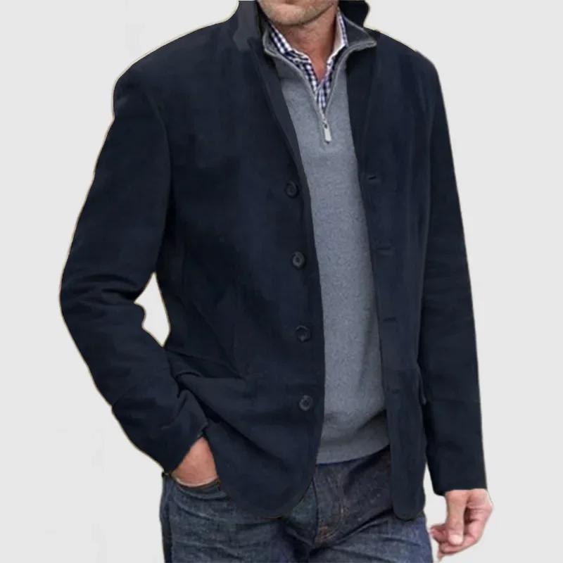 Veste de costume décontractée pour hommes européens et américains
