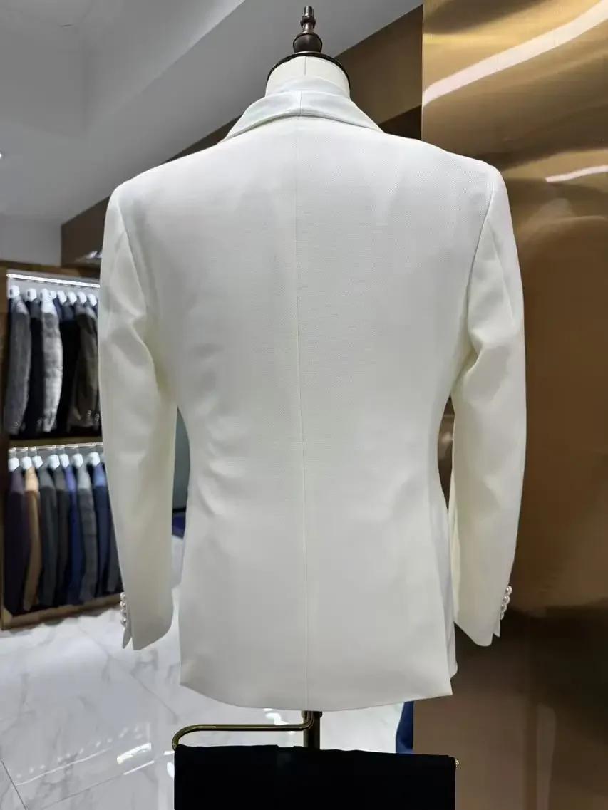 Costumes de mariage à Double boutonnage pour hommes