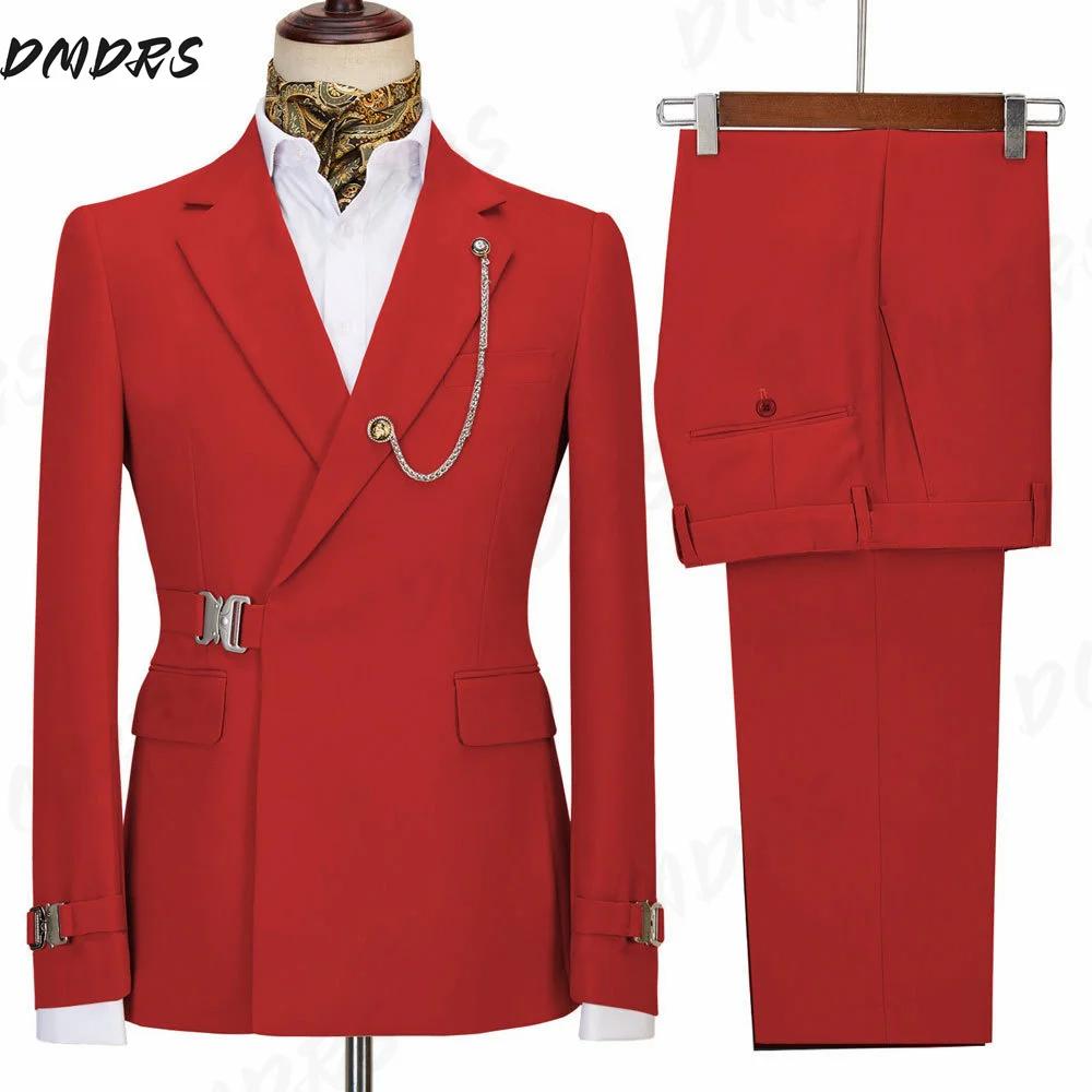 Costumes de Mariage pour Hommes – Ensemble Élégant 2 Pièces : Blazers et Pantalons Formels Classiques – Manteaux Complets de Luxe pour Affaires – Collection 2026
