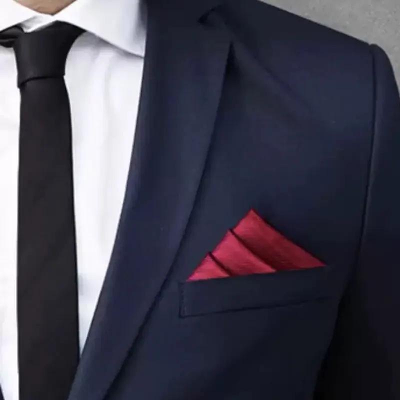 Mouchoir en Satin uni pour hommes
