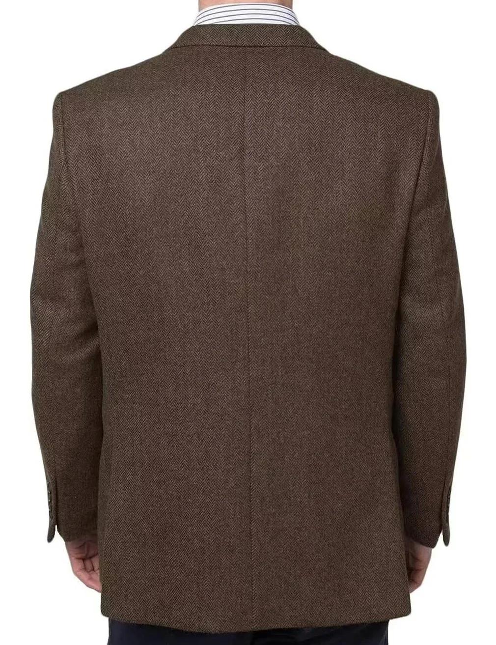 Only Jacket 1 pièces costume pour hommes Blazer simple à chevrons léger coupe ajustée tenues d'affaires formelles décontracté fête bal mariage