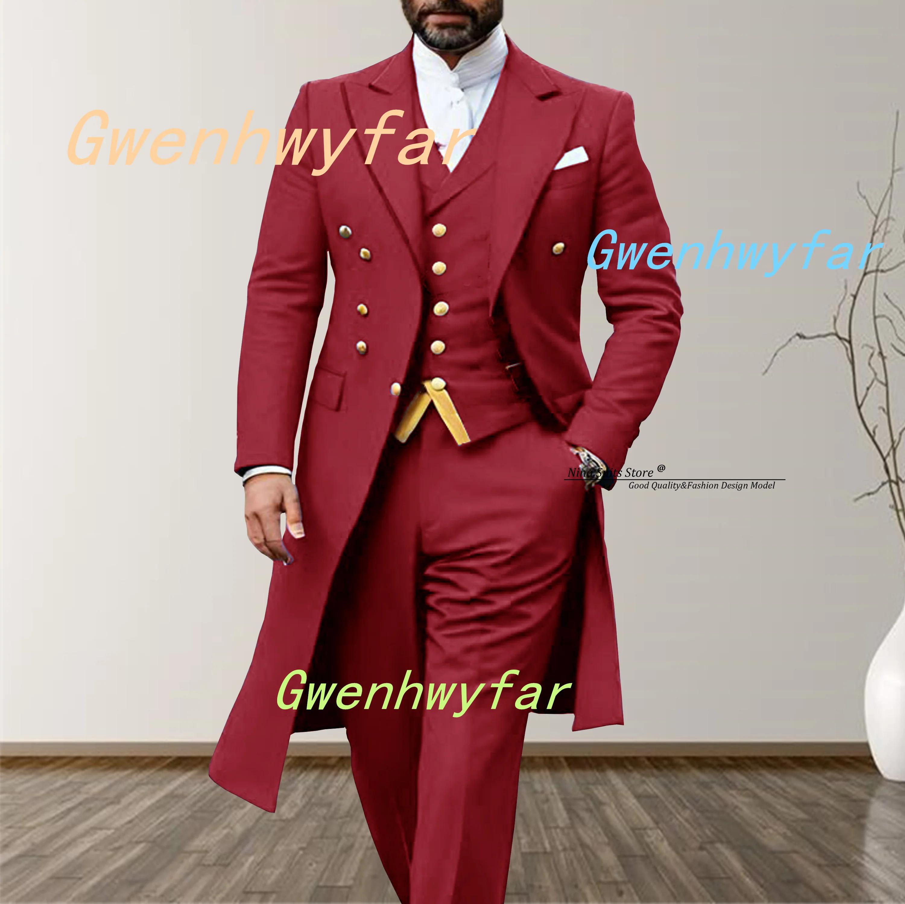 Gwenhwyfar 2026 – Nouveauté : Costume élégant 3 pièces turquoise pour homme avec gilet et pantalon décontracté