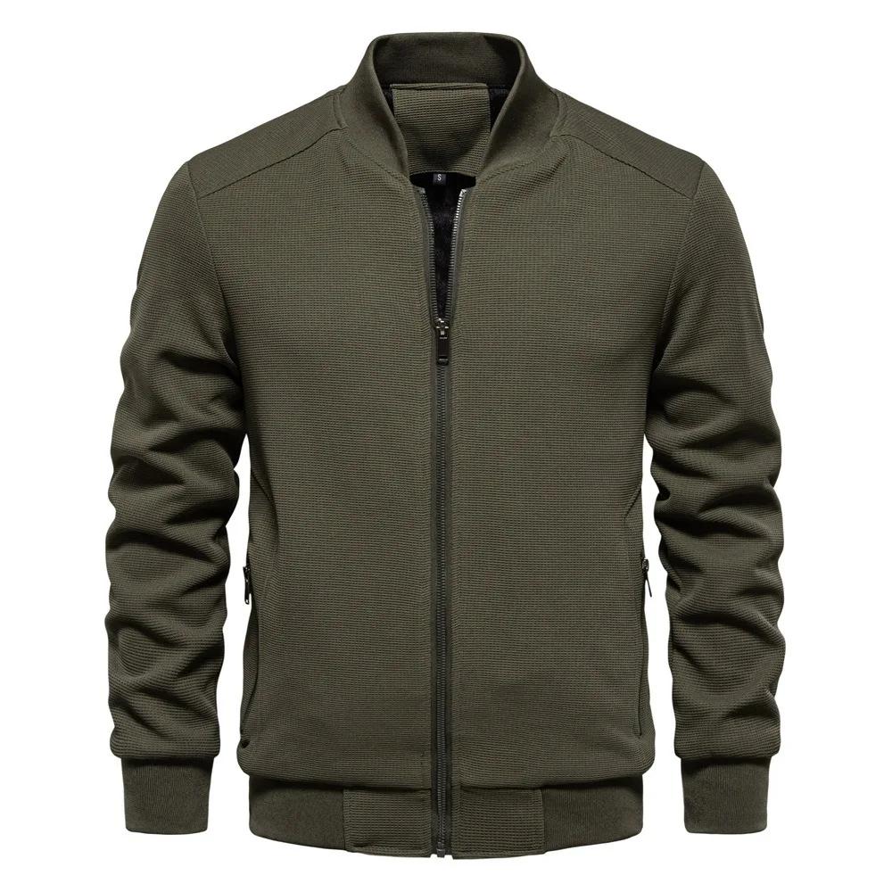 Vestes d'hiver à col montant pour hommes