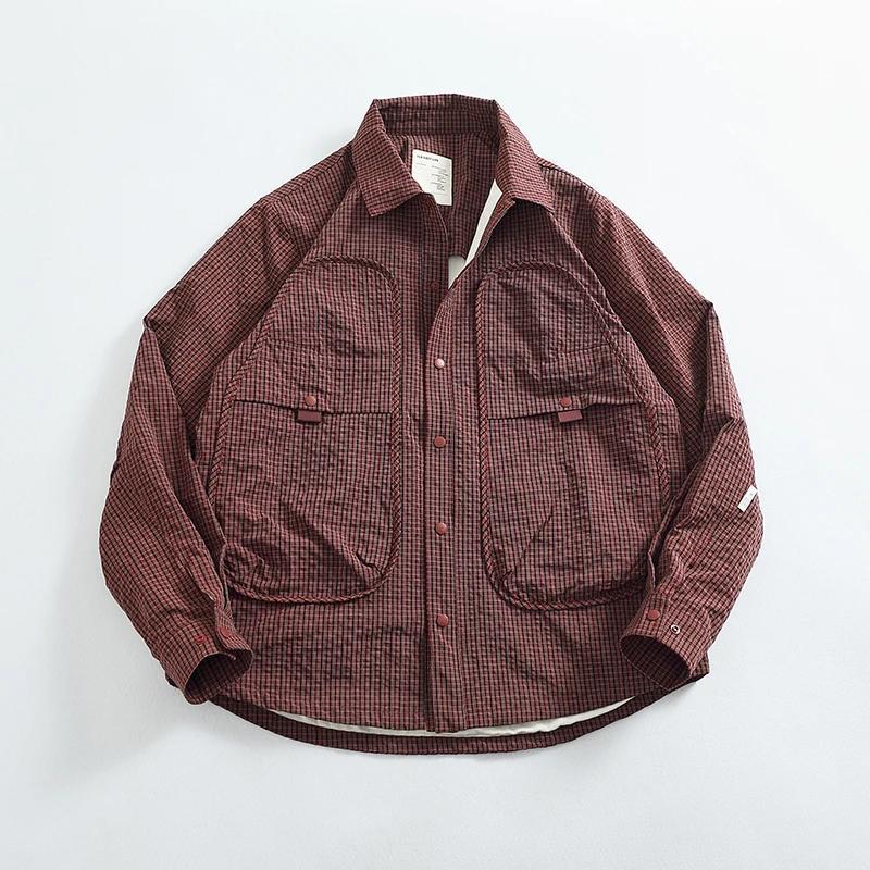 Senior Sense-Chemise à Carreaux pour Homme