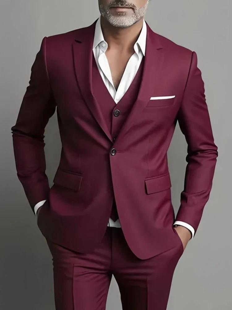 Costume d'affaires décontracté pour hommes pour mariages