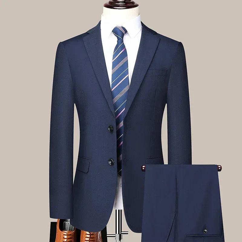 Costume uni pour homme