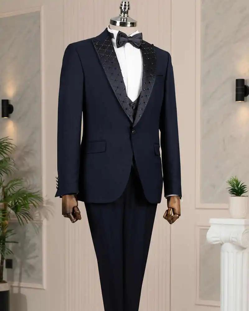 Magnifique ensemble deux pièces pour homme : costume de marié