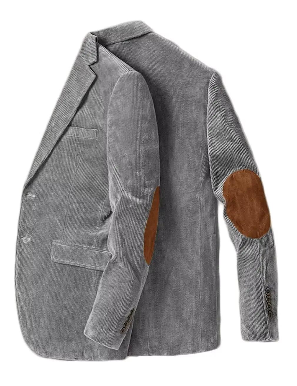 Blazer en velours côtelé pour hommes