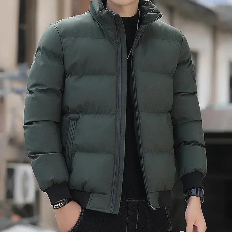 Veste chaude en coton pour hommes - Tendance de la mode hiver 2025