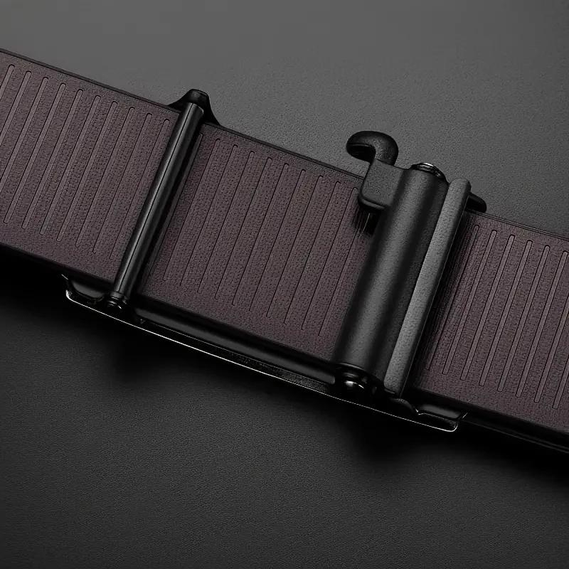 Ceinture élégante en cuir PU pour hommes – Ceintures à la mode pour la vie quotidienne