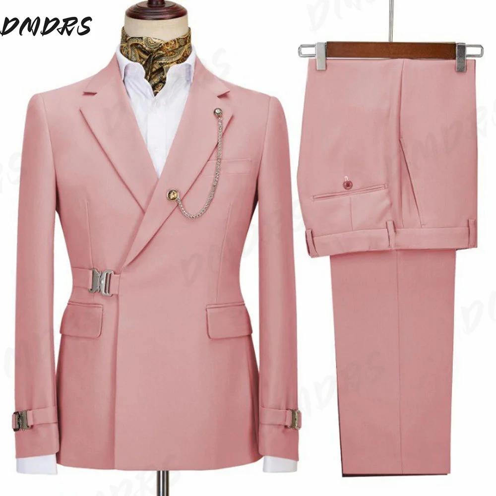 Costumes de Mariage pour Hommes – Ensemble Élégant 2 Pièces : Blazers et Pantalons Formels Classiques – Manteaux Complets de Luxe pour Affaires – Collection 2026