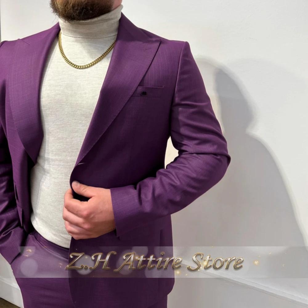 Ensemble de costume décontracté deux pièces pour homme