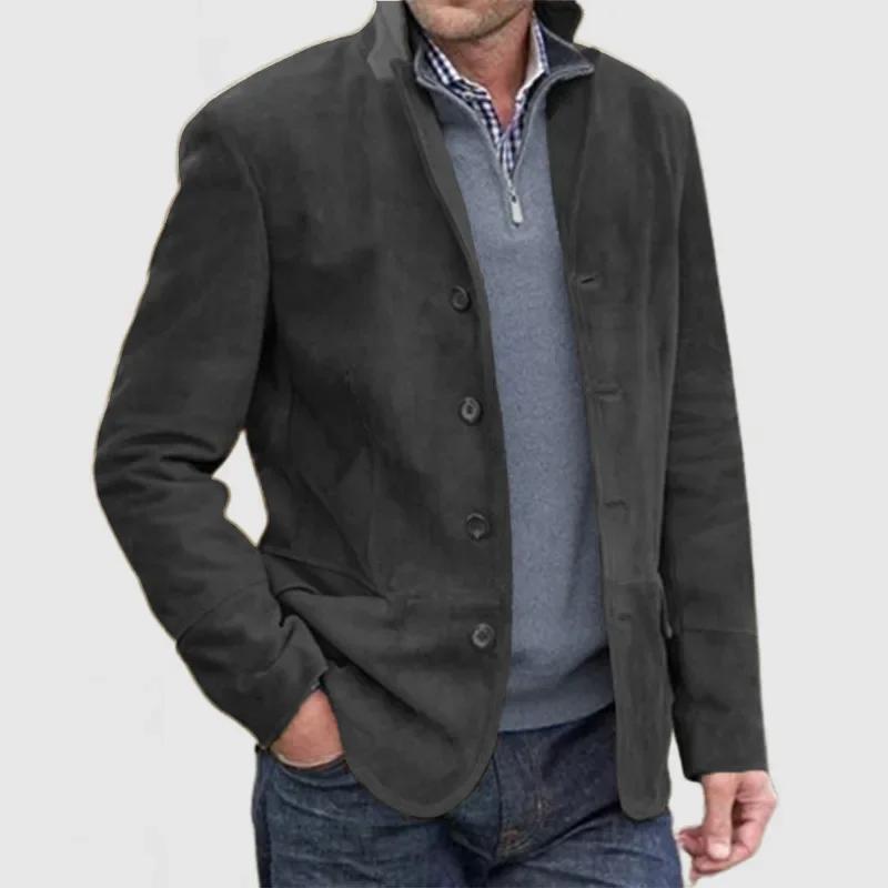 Veste de costume décontractée pour hommes européens et américains