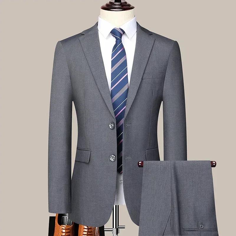 Costume uni pour homme