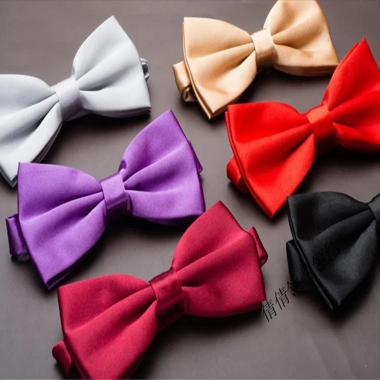 Hommes Satin noeud papillon classique fête de mariage