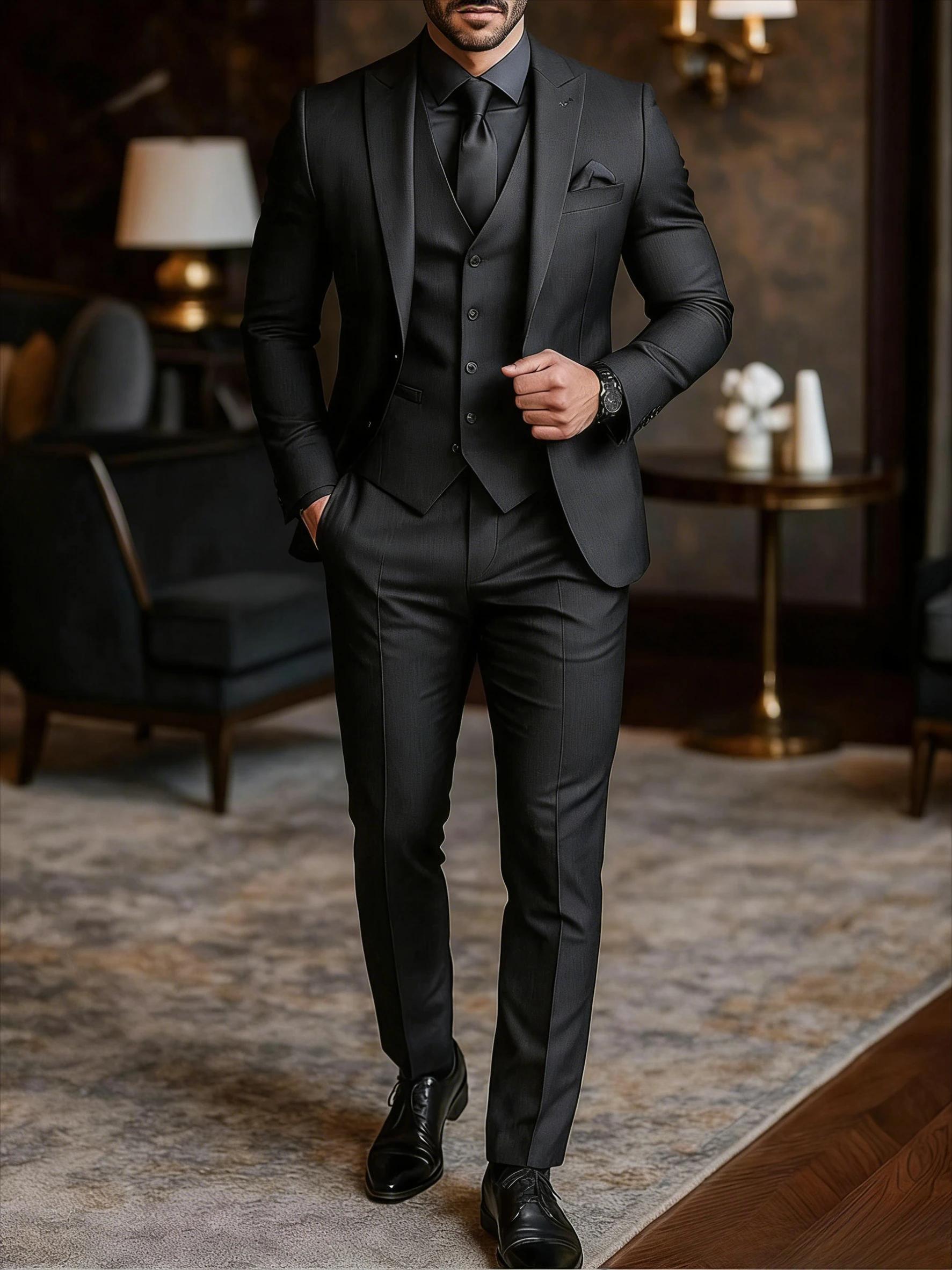 Costume 3 pièces pour hommes