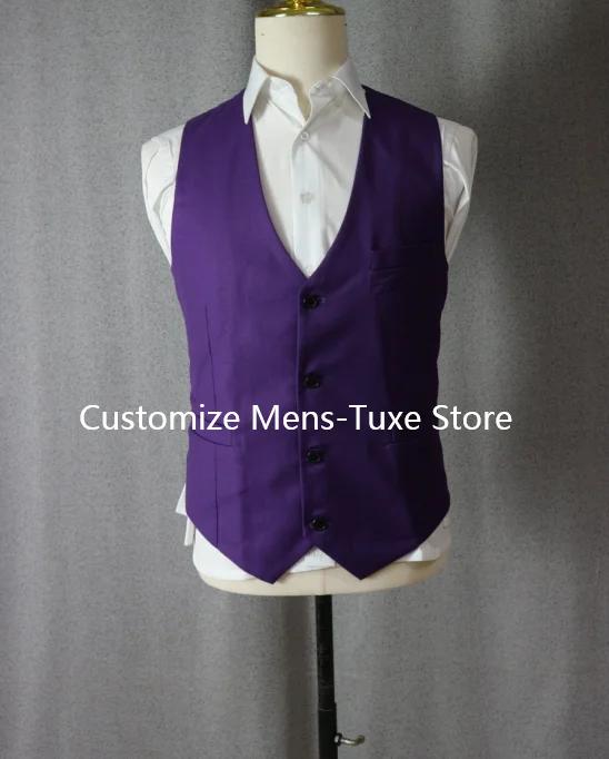 Costume 3 Pièces Violet pour Homme