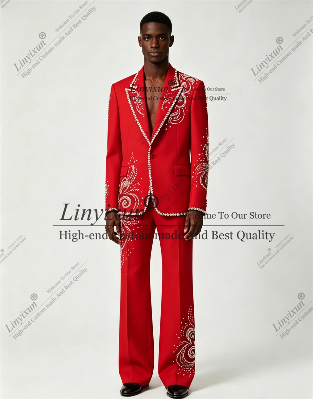 Costume Homme Élégant 2 Pièces pour Soirée et Bal de Promo
