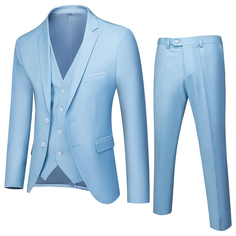 Ensemble de costume de mariage décontracté pour hommes