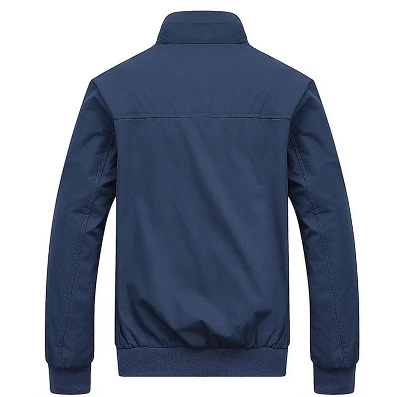 Personnalisable printemps automne décontracté solide mode mince veste mi-saison
