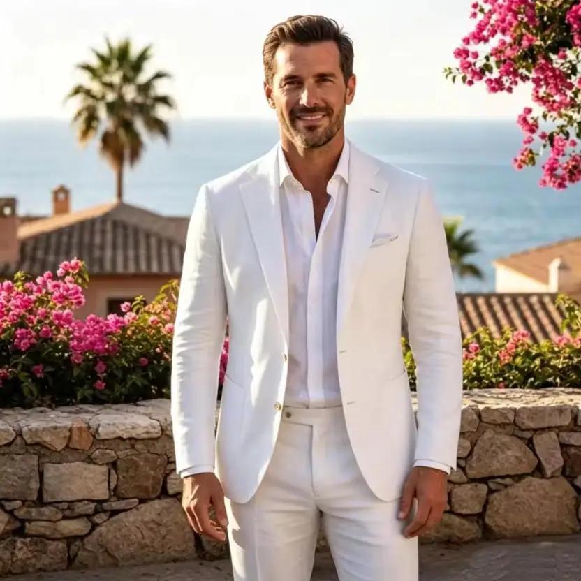 Costumes vert sauge pour hommes