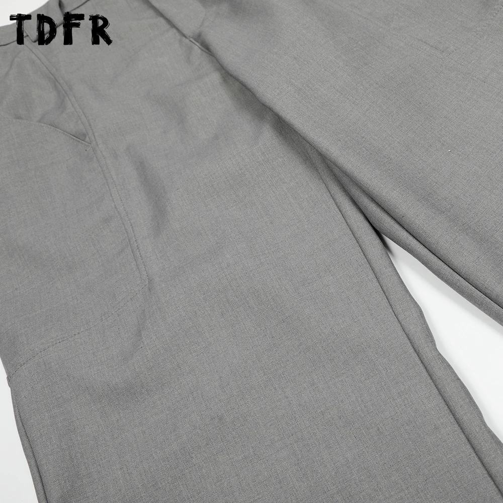 Pantalon de costume rétro décontracté pour hommes