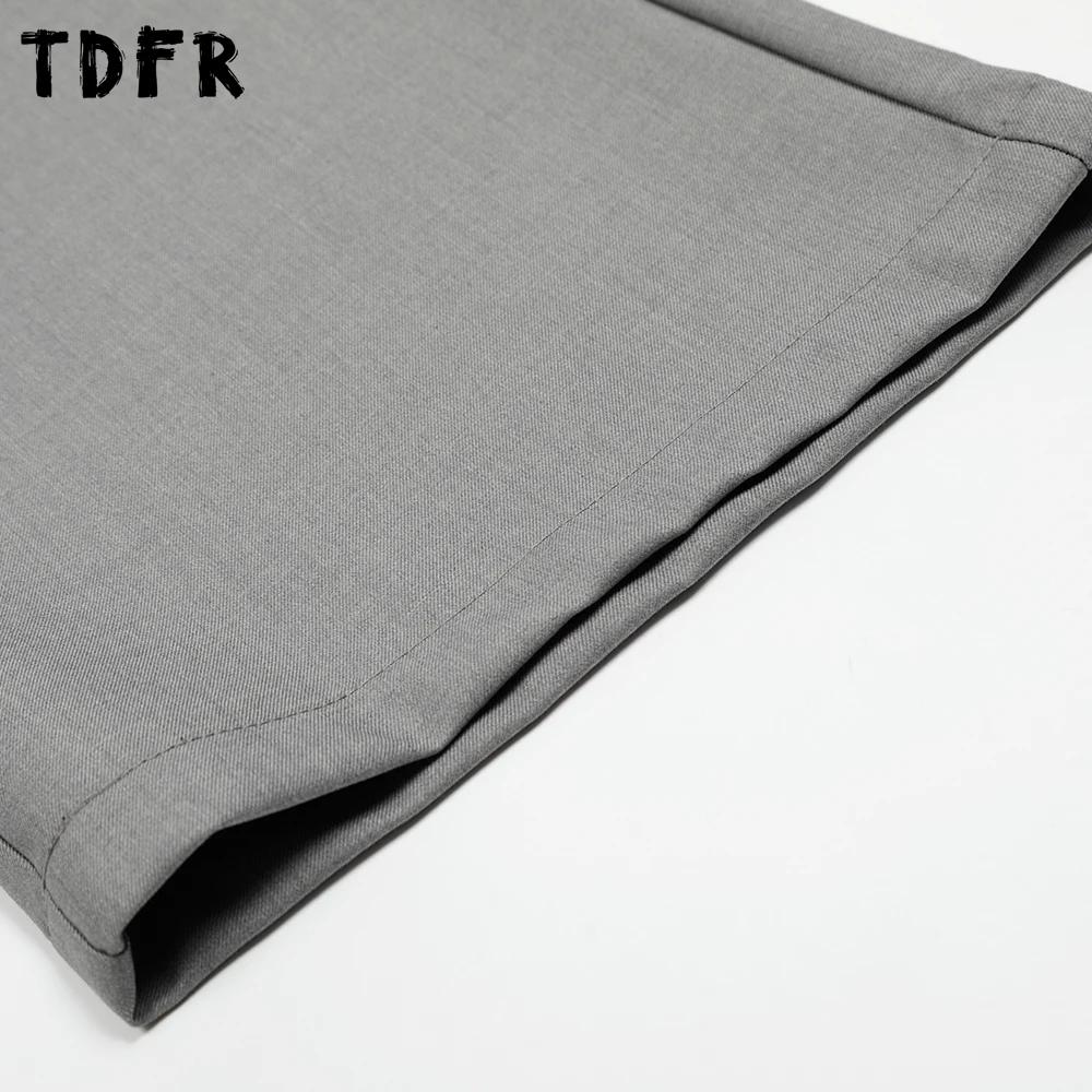 Pantalon de costume rétro décontracté pour hommes