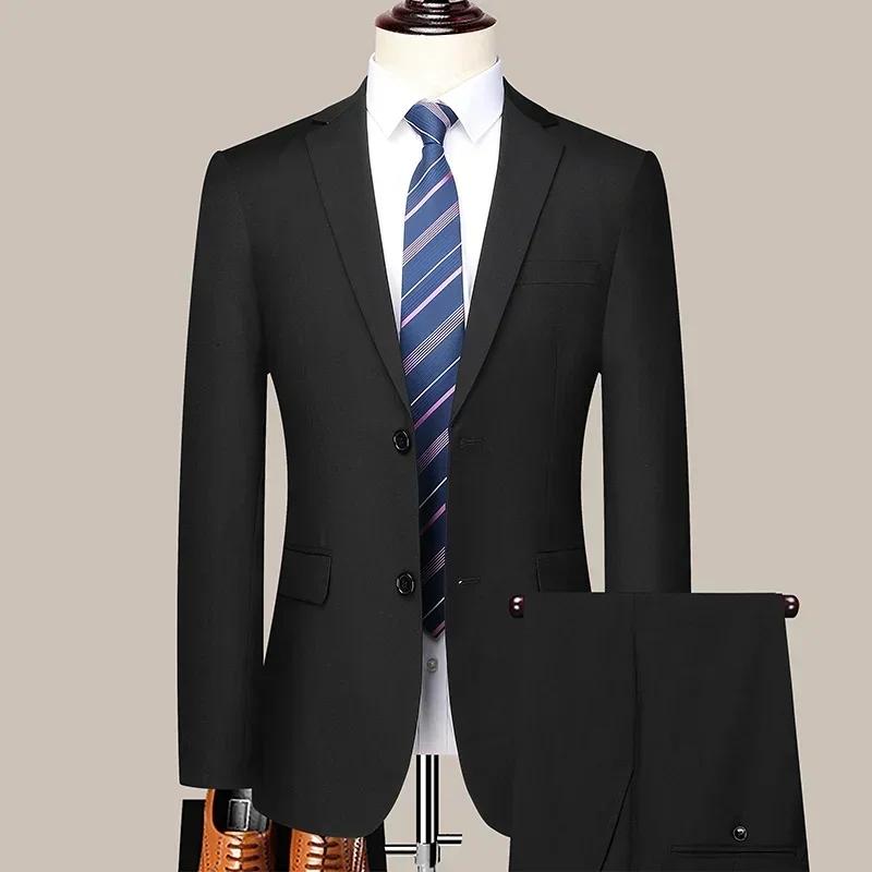 Costume uni pour homme