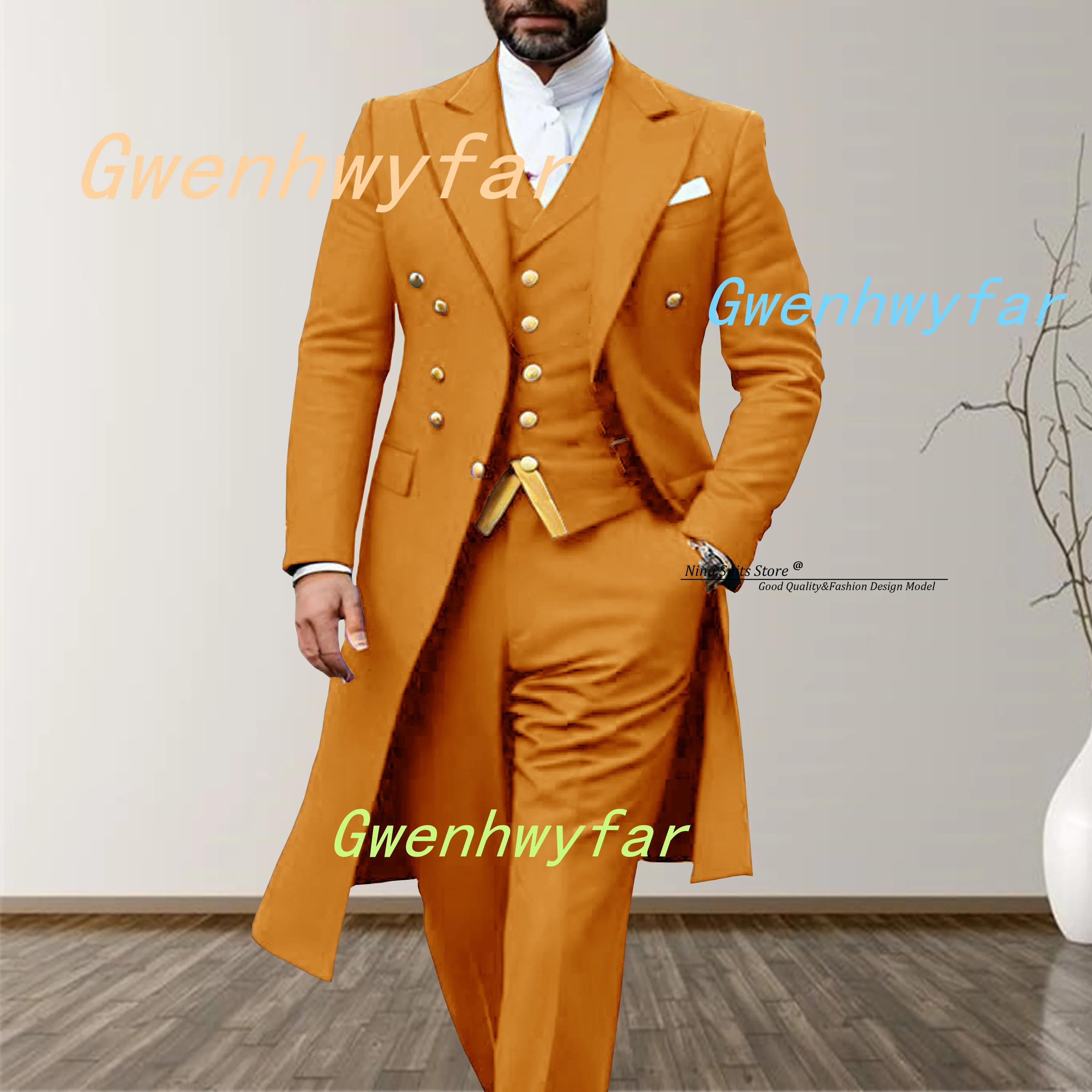 Gwenhwyfar 2026 – Nouveauté : Costume élégant 3 pièces turquoise pour homme avec gilet et pantalon décontracté