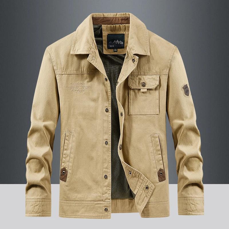 Nouvelle veste de haute qualité 2026 - Manteau décontracté polyvalent pour homme style printemps-automne