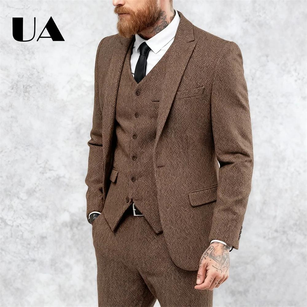 Chevron – ensemble de costume formel pour hommes