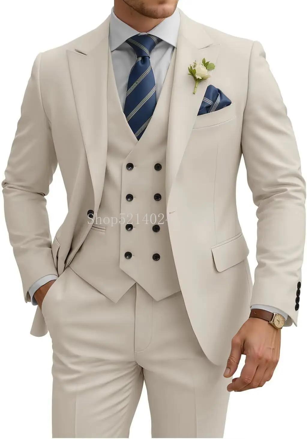 Costume 3 pièces pour hommes