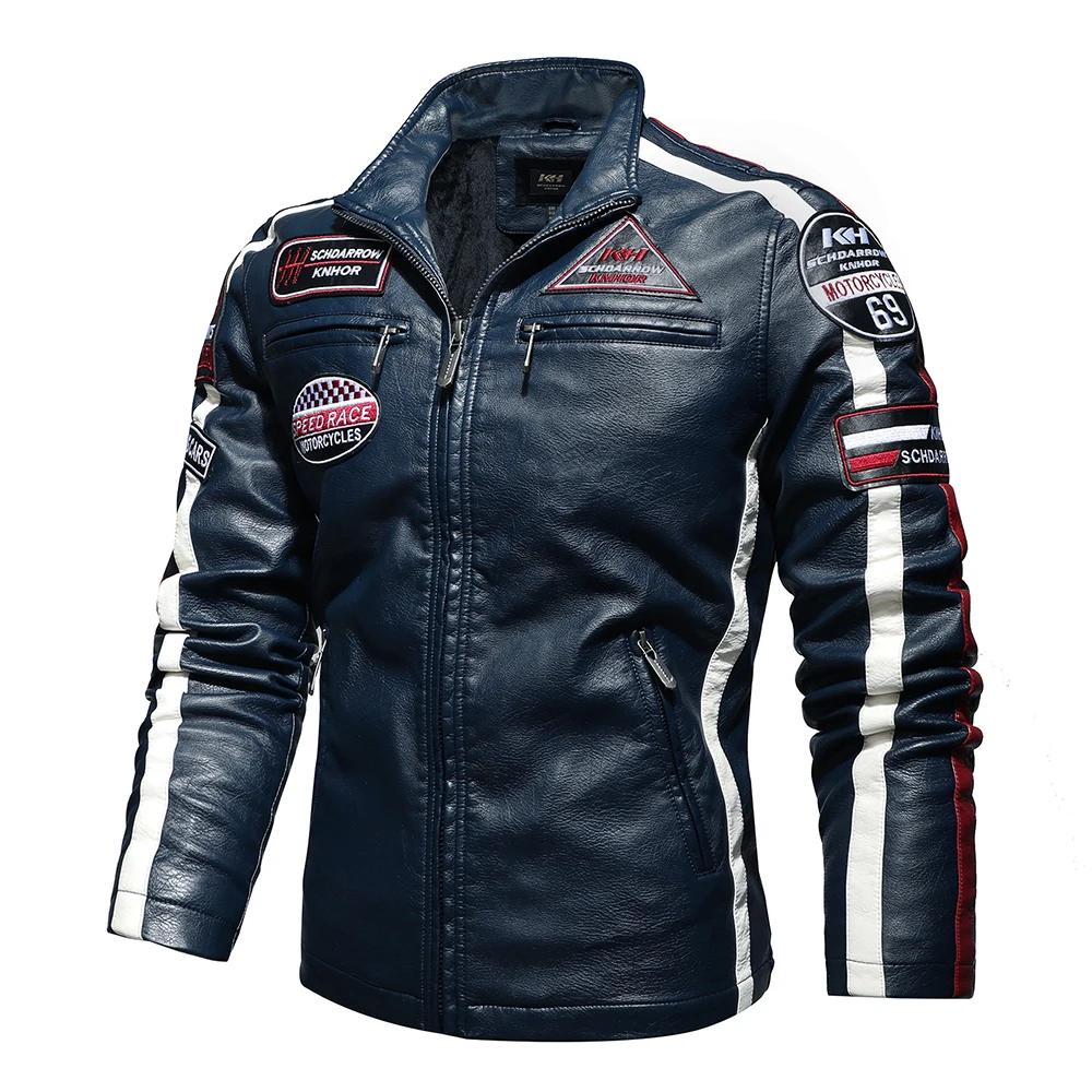 Veste de moto Vintage pour hommes