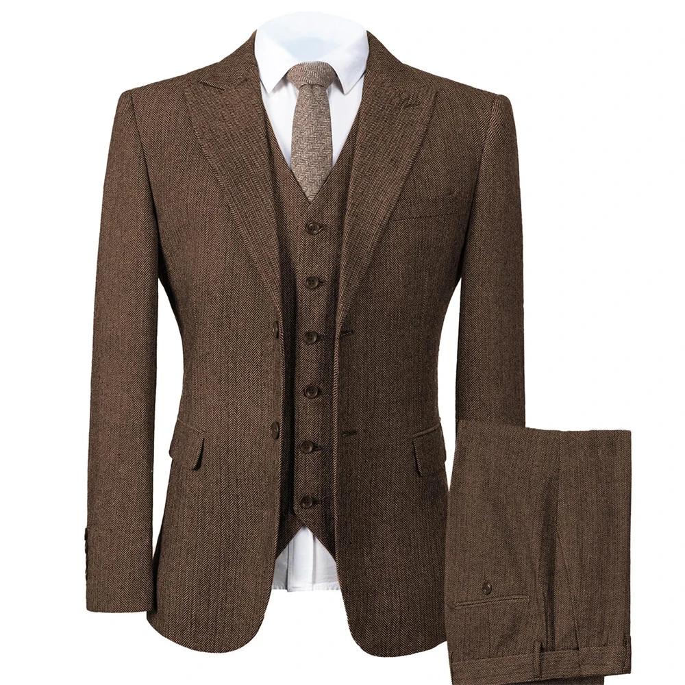 Chevron – ensemble de costume formel pour hommes