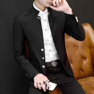 Costumes tuniques de style chinois pour hommes