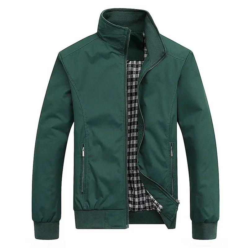 Personnalisable printemps automne décontracté solide mode mince veste mi-saison