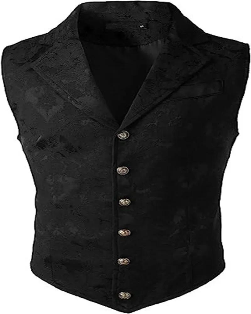 Gilet de costume d'affaires Vintage britannique à la mode pour hommes