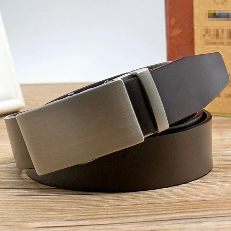 Ceinture en cuir hommes ceintures en cuir véritable de haute qualité