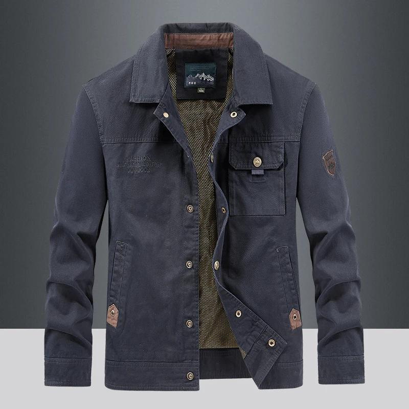 Nouvelle veste de haute qualité 2026 - Manteau décontracté polyvalent pour homme style printemps-automne
