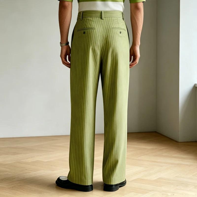 Pantalon de costume vintage pour homme