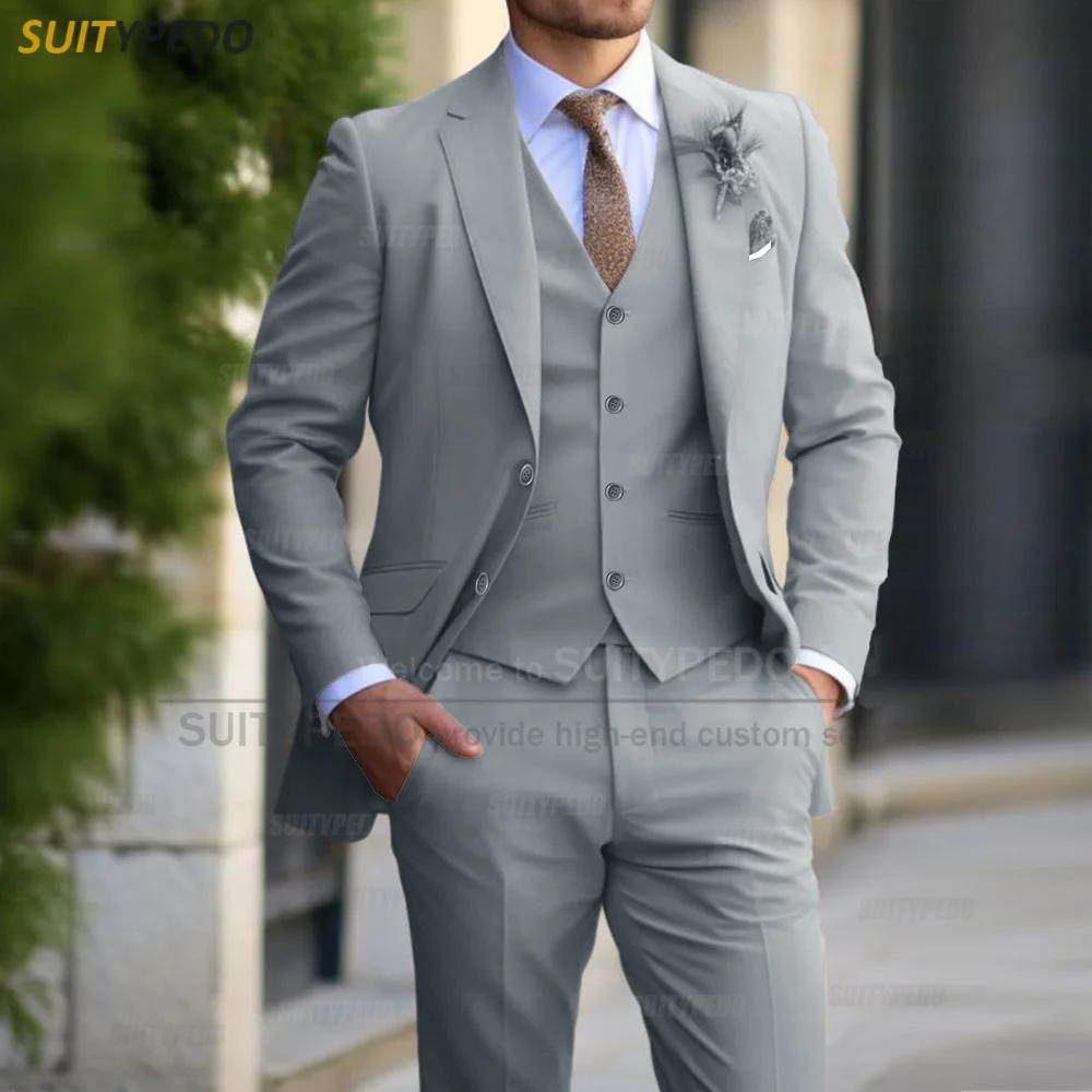 Ensemble de costumes d'affaires pour Banquet formel pour hommes