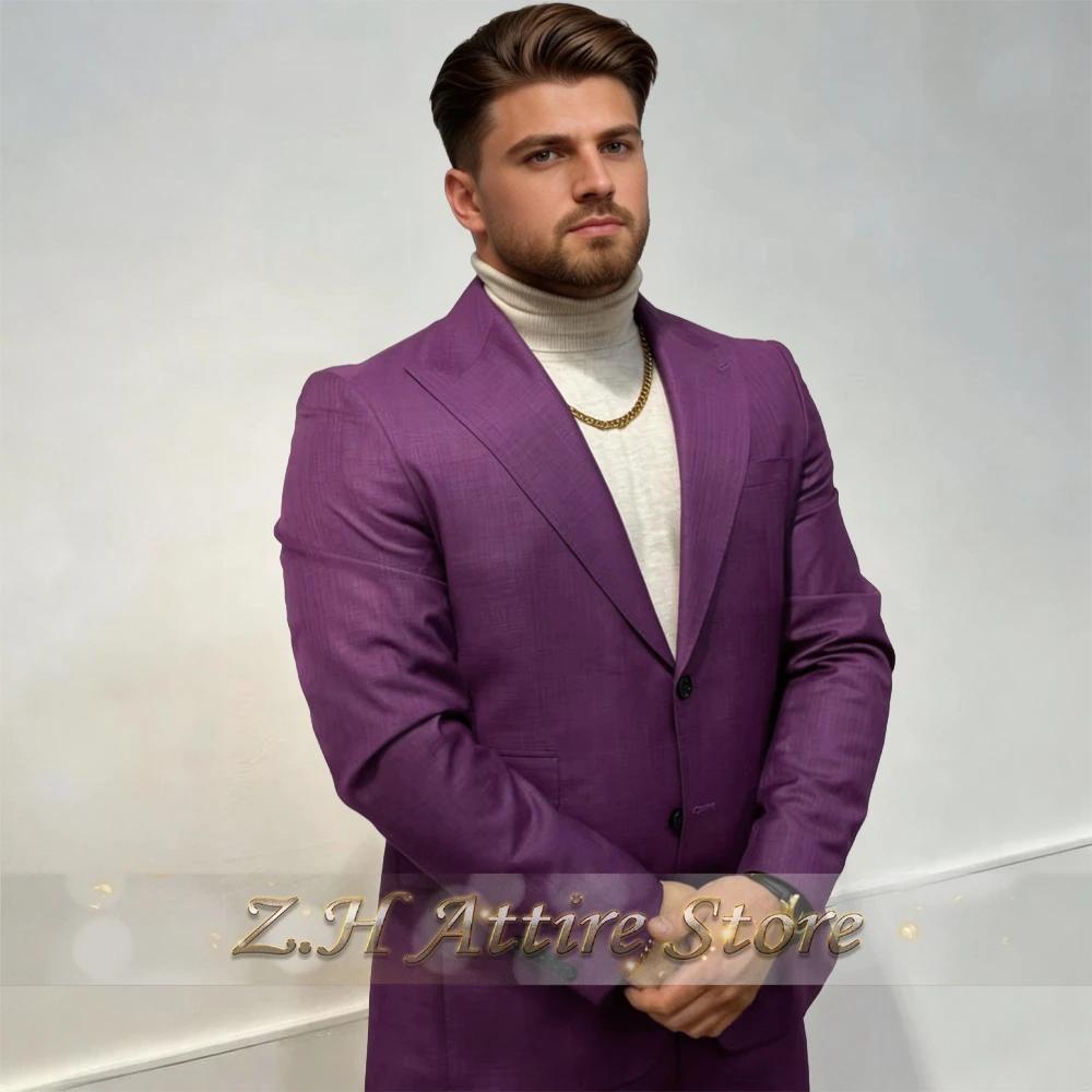 Ensemble de costume décontracté deux pièces pour homme