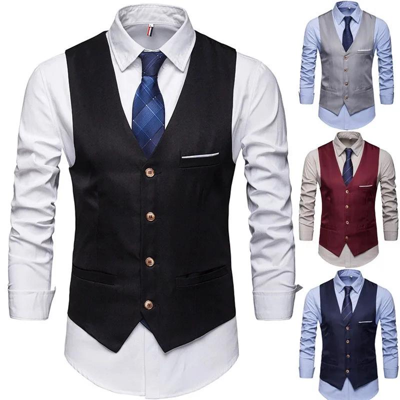 Nouveaux Gilets de Costume Formels pour Hommes 2026 – Style Britannique