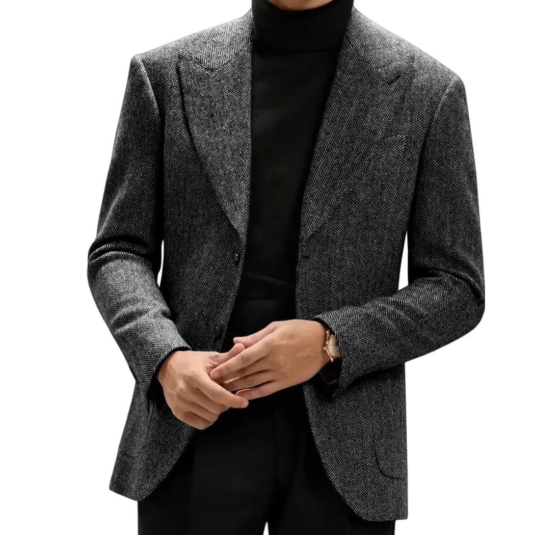 Veste de costume italienne classique pour hommes