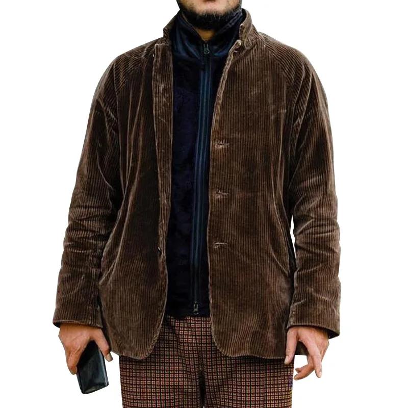 Vestes en velours côtelé pour hommes