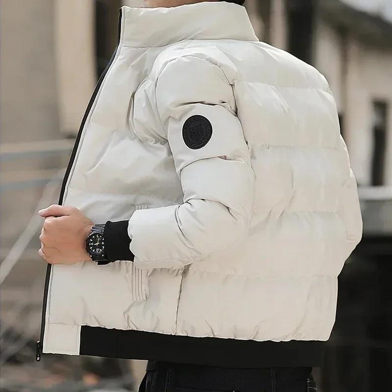 Veste chaude en coton pour hommes - Tendance de la mode hiver 2025