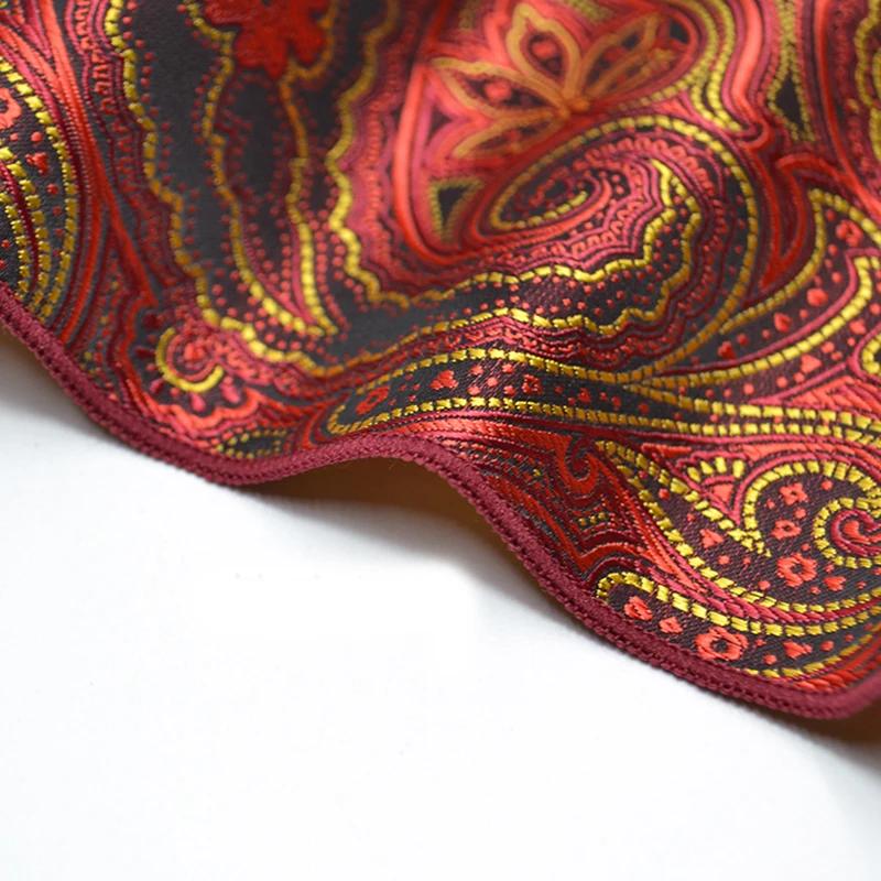 Serviette carrée de poche classique pour hommes